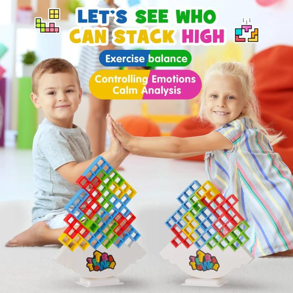 Tetra Tower Educational Building Blocks Game